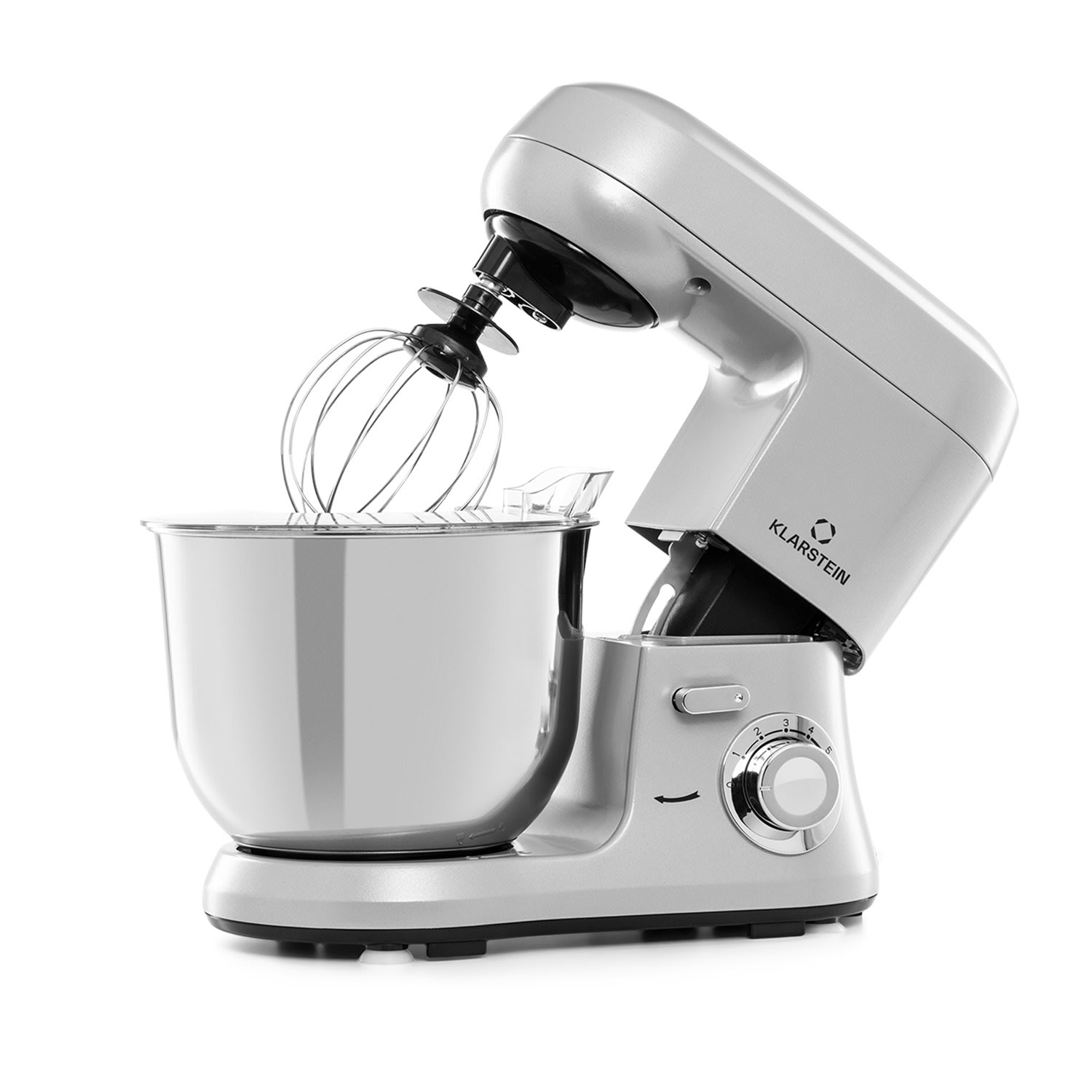 Klarstein Bella Robusta Metal, kuchynský robot, 1200 W, 6 stupňov, 5,5 l