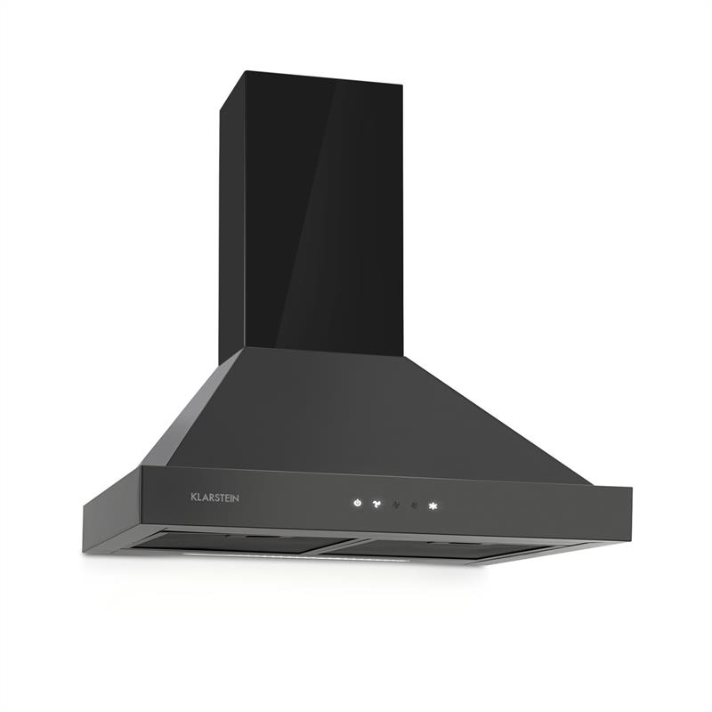 Klarstein Isabella, digestor, 600 m3/h, 3 stupne výkonu, čierny