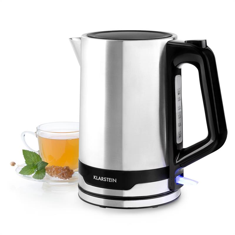 Klarstein Arabica, varná kanvica, 2200W, max. 1,7l, ušľachtilá oceľ