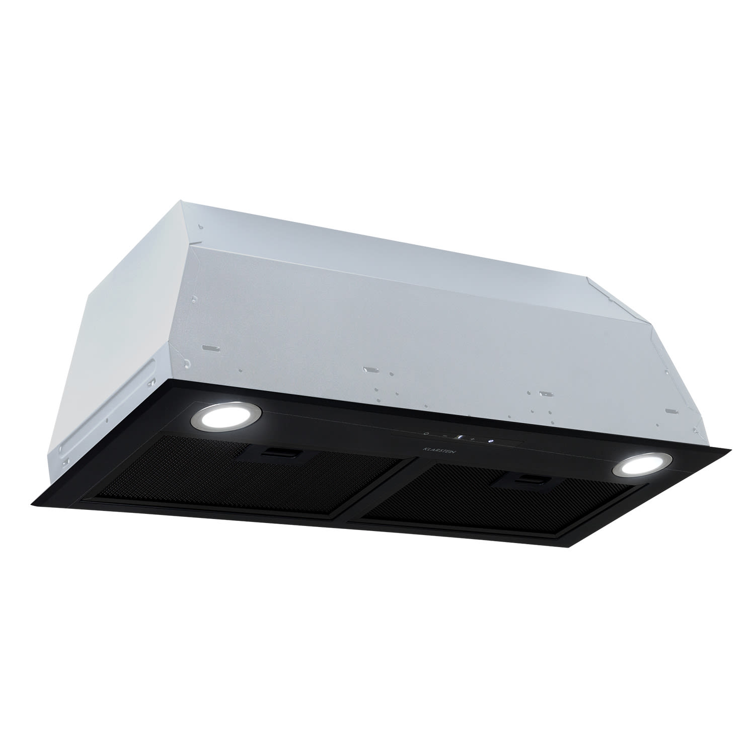 Klarstein Paolo, digestor, 72,5 cm, vstavaný, 600 m³/h, LED, čierny