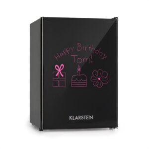 Klarstein Spitzbergen M, chladnička, A+, 70 litrov, 8-litrová mraziaca časť, čierna