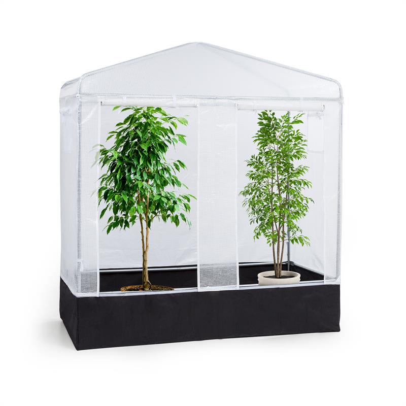 Waldbeck Plant Palace X2, fóliovník, 200 x 220 x 100 cm, oceľové rúrky, PVC mriežková fólia
