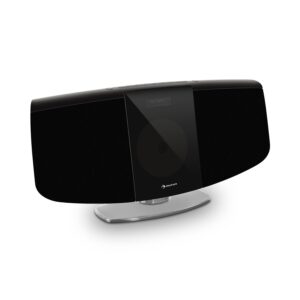 Auna BlackMask, vertikálne stereo zariadenie, CD, FM a DAB+ tuner, BT, čierne