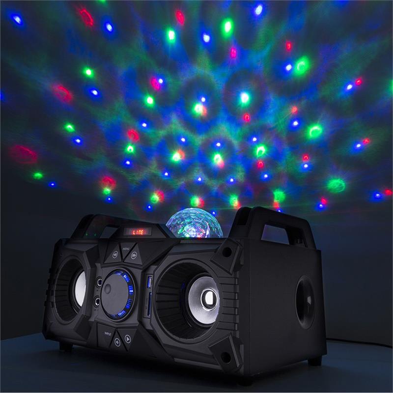 Fenton KAR100, sing station, 100 W, akumulátor, USB, bluetooth, AUX vstup, čierna – Obrázok 2