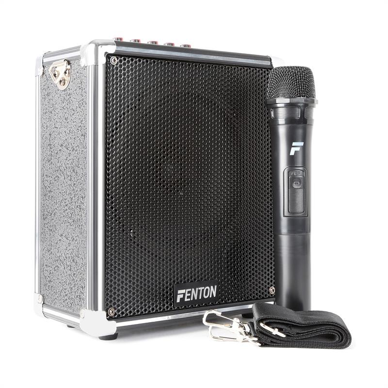 Fenton ST040, prenosný zosilňovač, 40W, akumulátor, bluetooth, USB, 6,5“, subwoofer