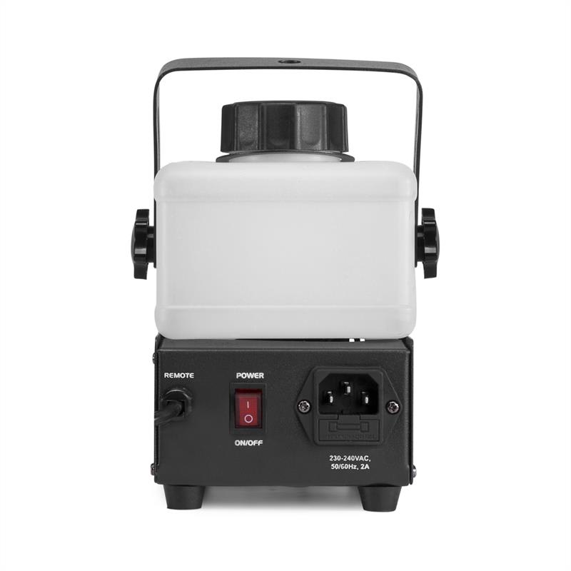 Beamz Rage 600, dymostroj, 600 W, 65 m³/min., 0,5 l, káblový diaľkový ovládač – Obrázok 3