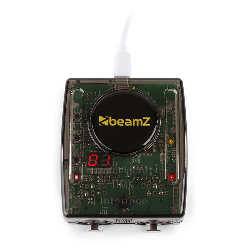 Beamz DMX USB rozhranie s WiFi pre PC/laptop/tablet, 128 DMX kanálov – Obrázok 2