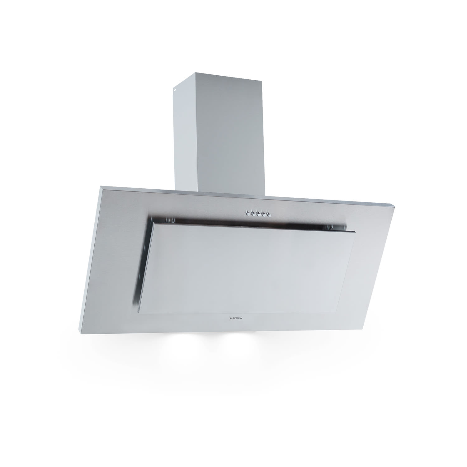 Klarstein Athena 90, digestor, 90 cm, nástenný, 300 m³/h, nehrdzavejúca oceľ