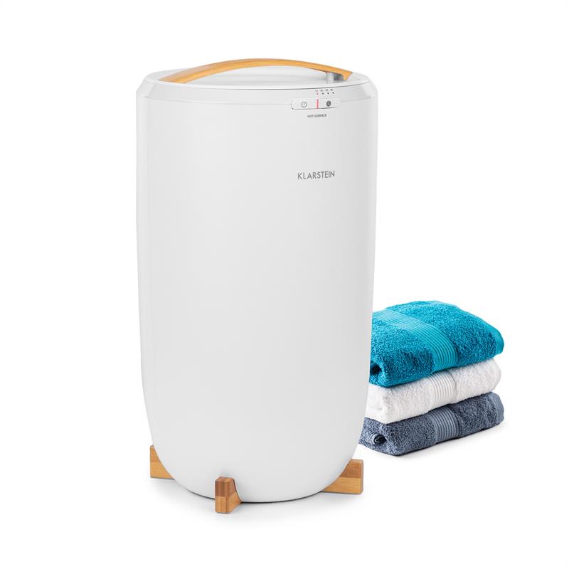 Klarstein Cozy Wonder, ohrievač uterákov, 400 W, 20 litrov, 15/30/45/60 min., biely
