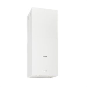 Klarstein Structura, odsávač pár, odsávanie/recirkulácia, 641 m³/h max., EEC A, LED, biely