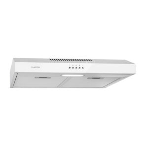 Klarstein Contempo, digestor, 60 cm, podskrinkový, 175 m³/h, nehrdzavejúca oceľ, biely