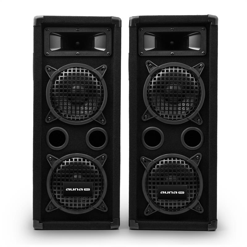 Auna Pro PW-65x22 MKII, pár pasívnych PA reproduktorov, 6,5" subwoofer, 300 W RMS/600 W – Obrázok 2