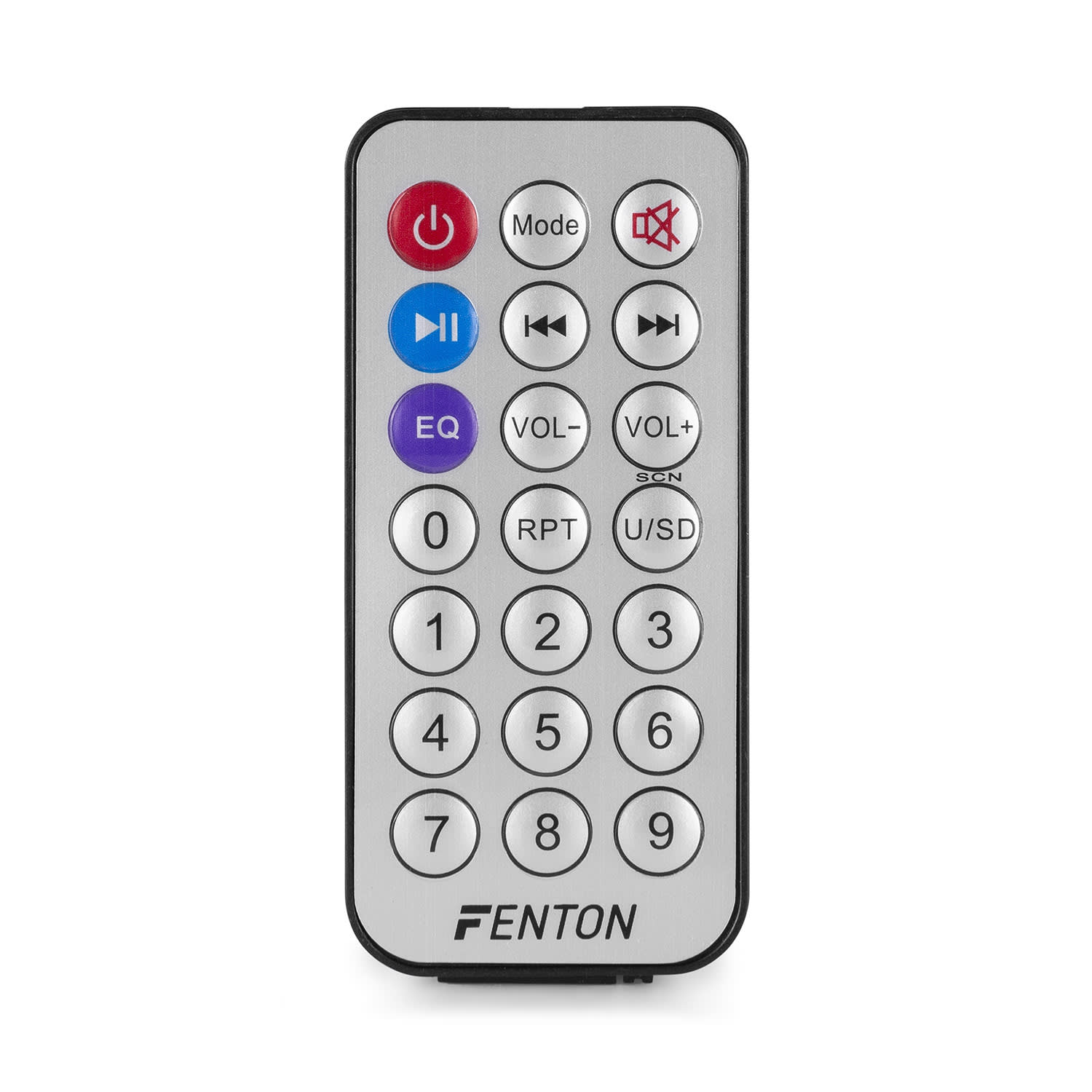 Fenton SBS65 párty reproduktor, Bluetooth, USB/SD/AUX, LED, diaľkový ovládač, čierny – Obrázok 4