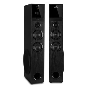 Auna Linie 200A, stĺpové reproduktory, 3-pásmové, 2 × 80 W RMS, výška: 92 cm