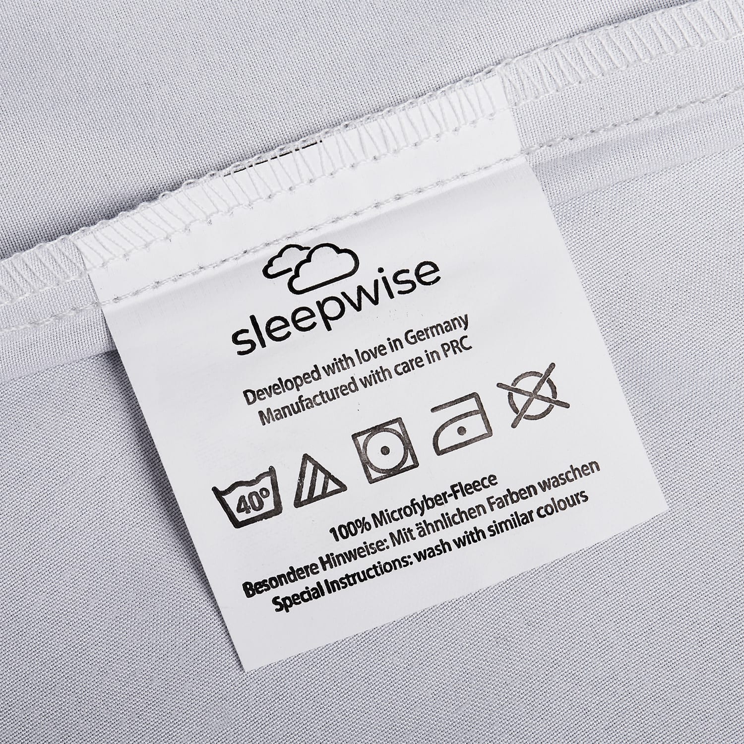 Sleepwise Soft Wonder-Edition, elastická plachta na posteľ, 140 – 160 × 200 cm, mikrovlákno – Obrázok 4