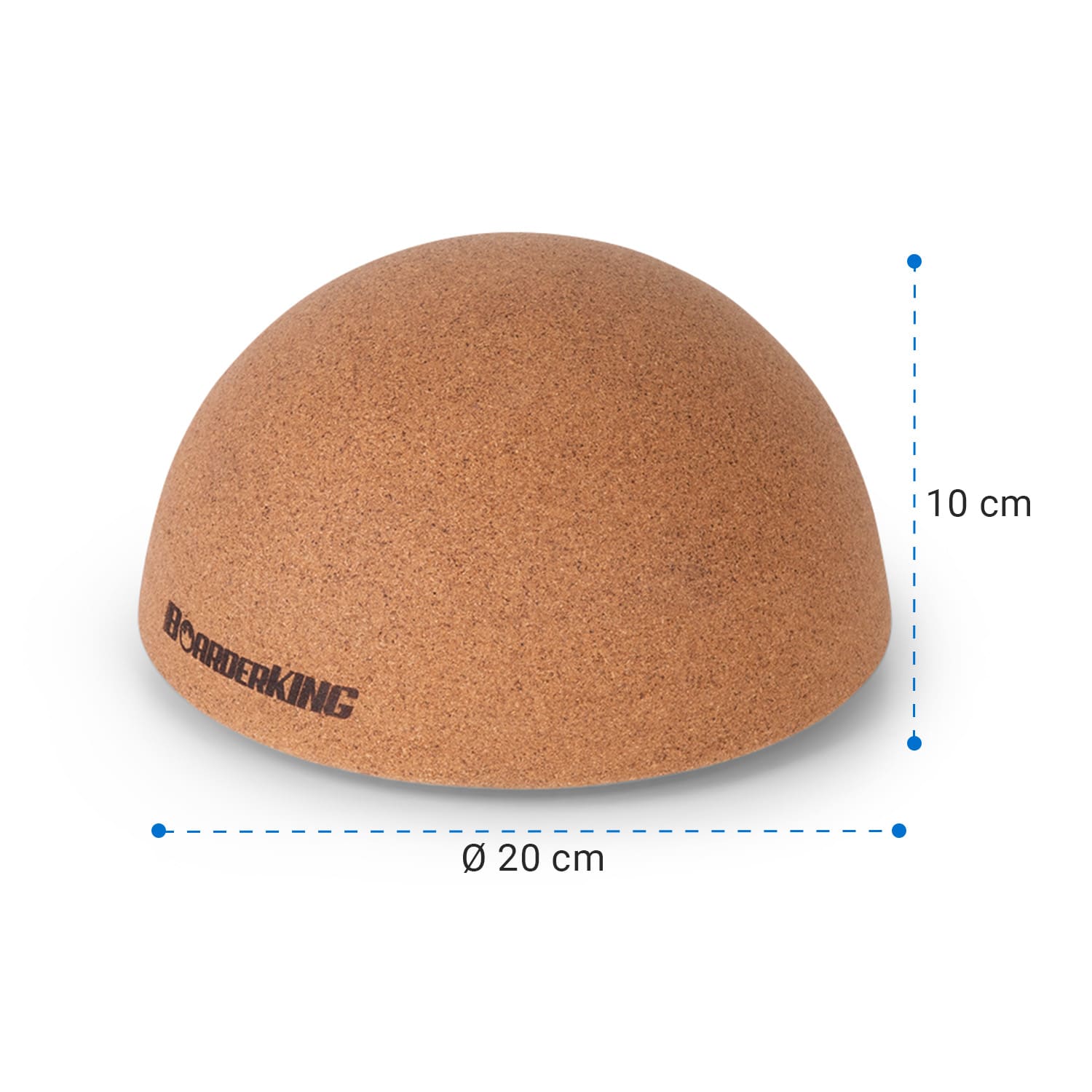 BoarderKING Hemisphäre, korková polguľa, 20 × 20 × 10 cm, 360°, korok – Obrázok 3