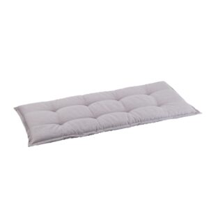Blumfeldt Naxos, podložka na lavicu, čalúnená podložka, penová výplň, štruktúrovaný polyester, 110 × 7 × 49 cm, 1 × podložka