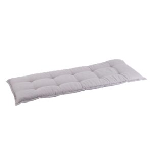 Blumfeldt Naxos, podložka na lavicu, čalúnená podložka, penová výplň, štruktúrovaný polyester, 140 × 7 × 49 cm