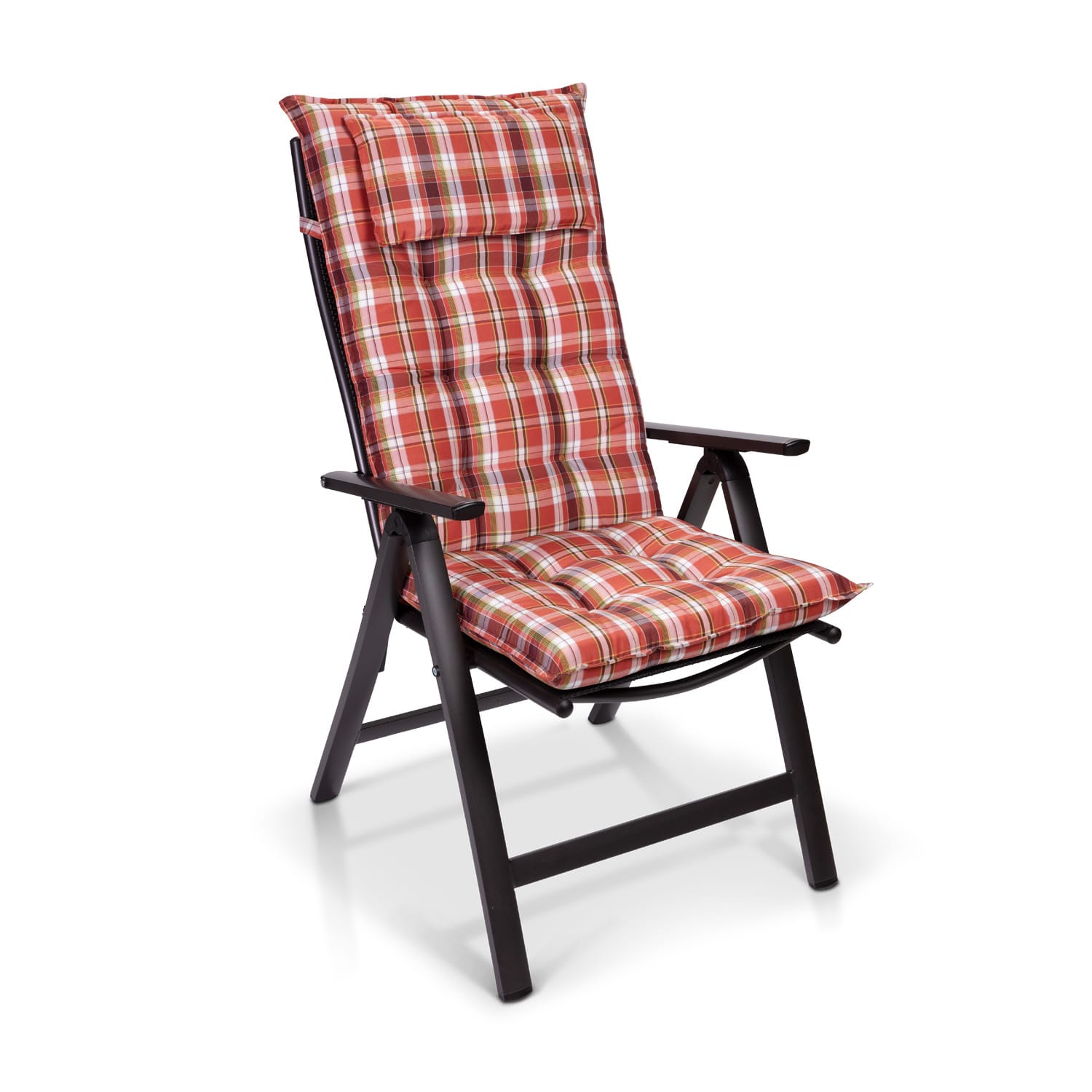 Blumfeldt Sylt, čalúnená podložka, podložka na stoličku, podložka na vyššie polohovacie kreslo, vankúš, polyester, 50 × 120 × 9 cm – Obrázok 2