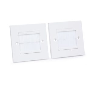 OneConcept Krycí rám na káble, súprava 2 kusov, cca 86 × 86 mm