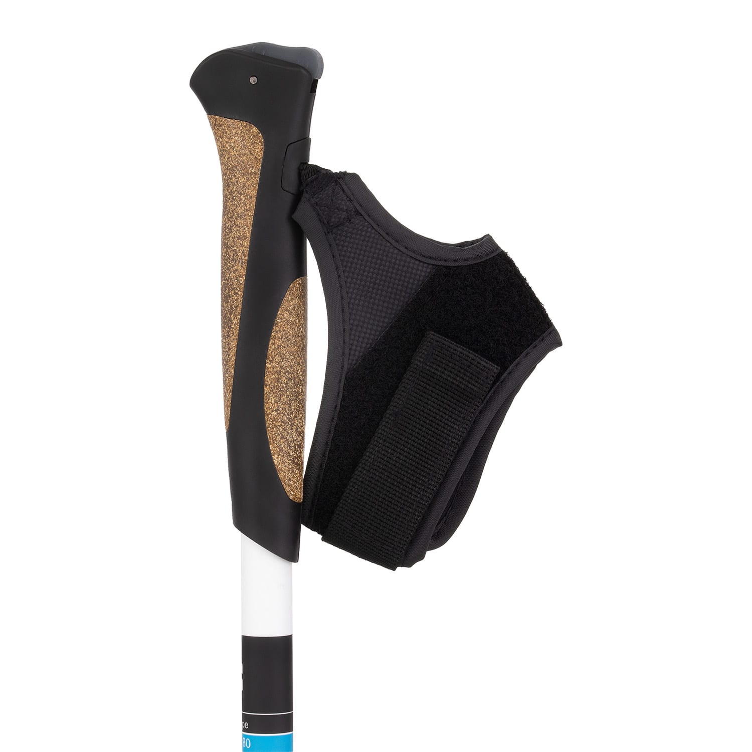 KLARFIT Pau TX Professional, nordic walking palice, 50 % karbón, 100 – 130 cm, korkové rukoväte – Obrázok 4