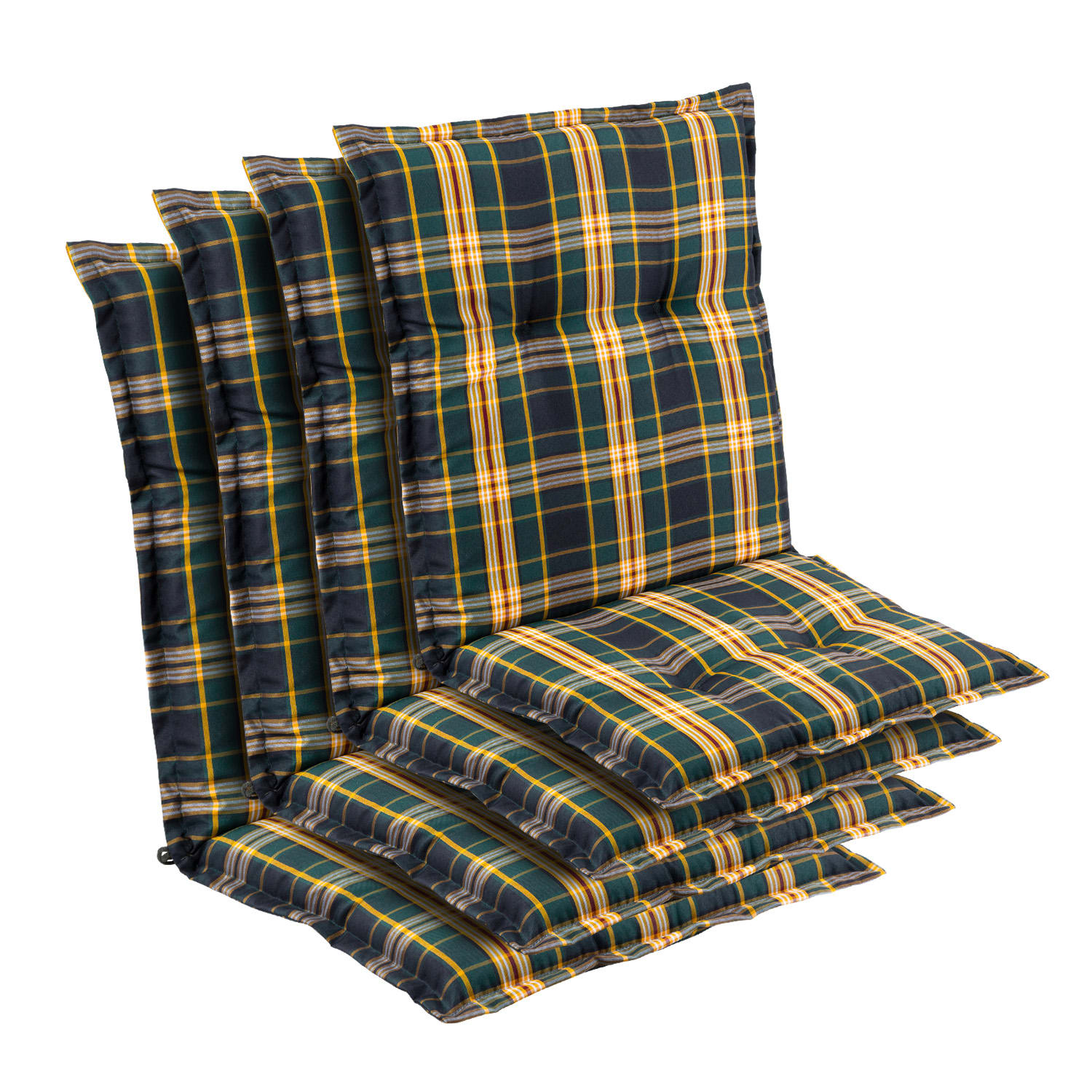 Blumfeldt Prato, čalúnená podložka, podložka na stoličku, podložka na nižšie polohovacie kreslo, na záhradnú stoličku, polyester, 50 × 100 × 8 cm