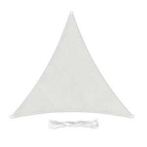 Blumfeldt Trojuholníková slnečná clona, 3 × 3 × 3 m, polyester, priedušná