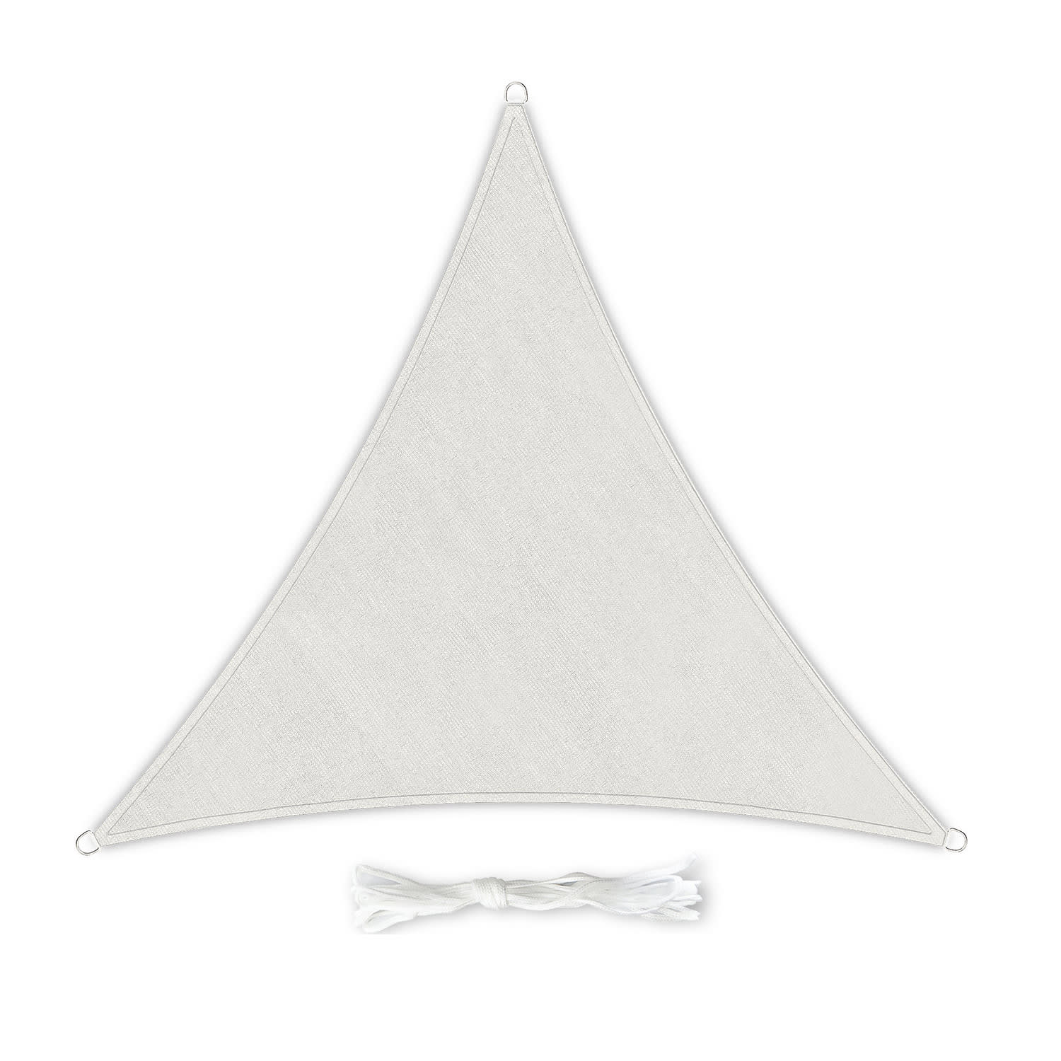 Blumfeldt Trojuholníková slnečná clona, 3 × 3 × 3 m, polyester, priedušná