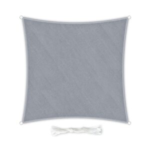 Blumfeldt Štvorcová slnečná clona, 3 × 3 m, polyester, priedušná
