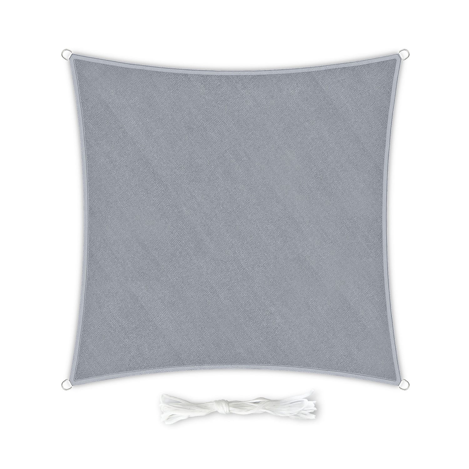 Blumfeldt Štvorcová slnečná clona, 3 × 3 m, polyester, priedušná