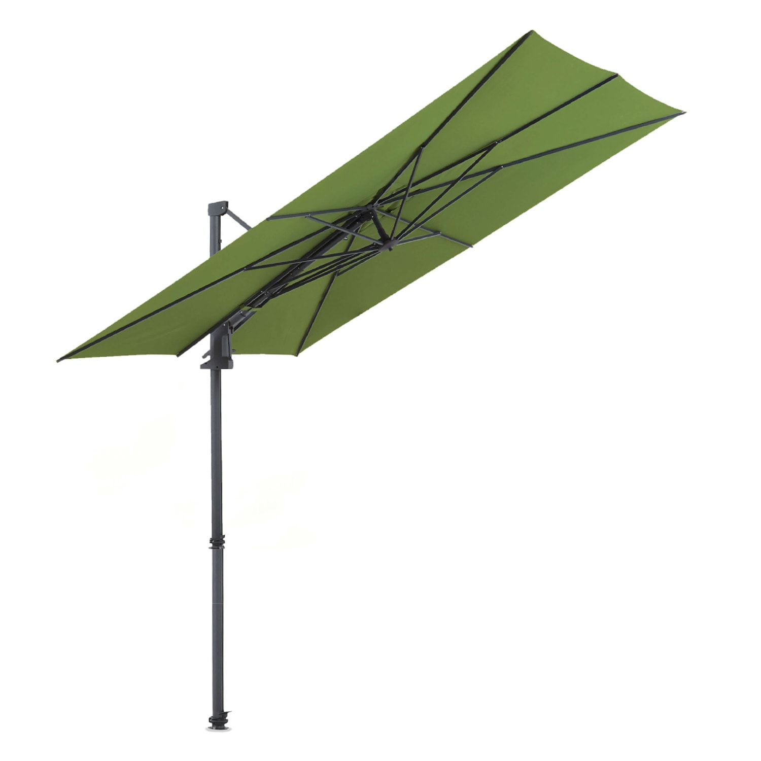 Blumfeldt Saint-Tropez, závesný slnečník, 3-osová rotácia, 360° otočný, 3 x 3,55 m, UV 50+