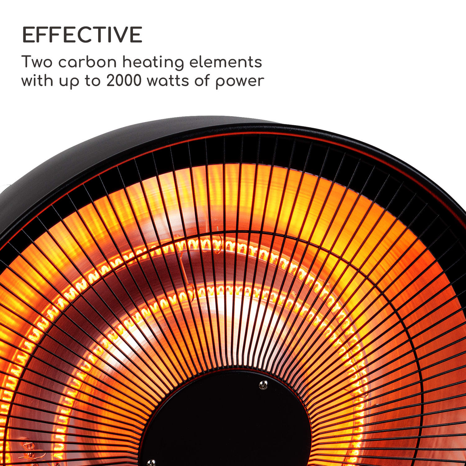 Blumfeldt Heatbell Wall Smart, infračervený terasový ohrievač, IPX4, 800/1200/2000 W, outdoor – Obrázok 5