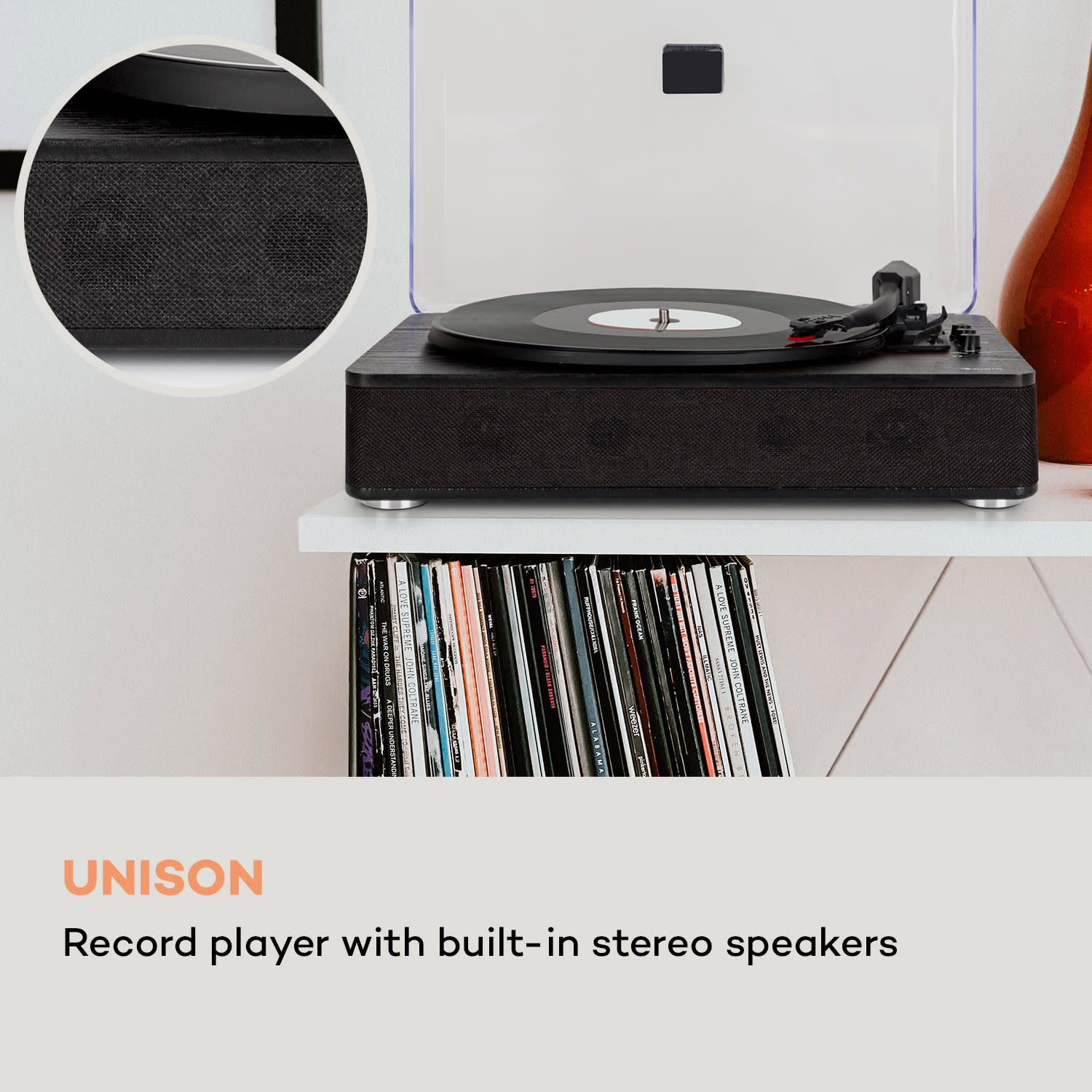Auna TT-Classic Plus, Gramofón, Kryt proti prachu, Bluetooth, 33/45/78 otáčok/minútu – Obrázok 2