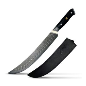 Zelite Infinity by Klarstein Alpha-Royal Japanese Series, 10" mäsiarsky nôž, damašková oceľ