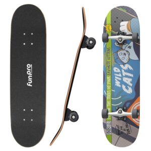 Fun pro Skate 21 Skateboard malý pre deti Javorové drevo Cool dizajny